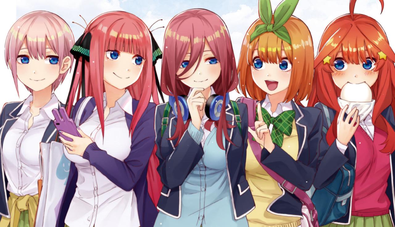 《五等分的新娘》【全122话】春场葱漫画资源下载！【已完结】【JPG】【EPUB】